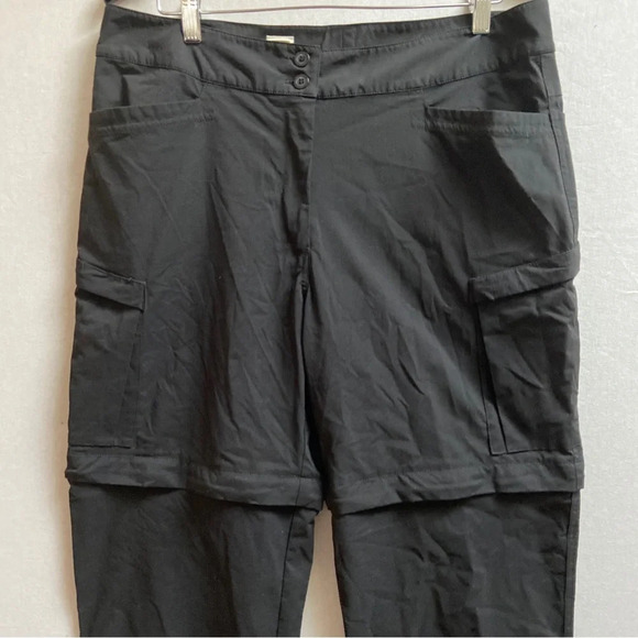 Tilley convertible shorts pants capris travel outdoor nylon pants Sz 14 - Picture 4 of 12